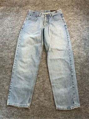 GAP Vintage High Rise 90s Butterfly Relaxed Light Blue Jeans Size 30